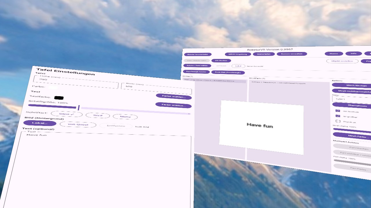 RobetorVR screenshot